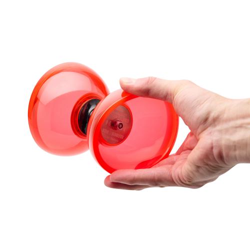 Diabolo Schulset: 5 x Diabolo mit Starrachse, Handstäben und Anleitung